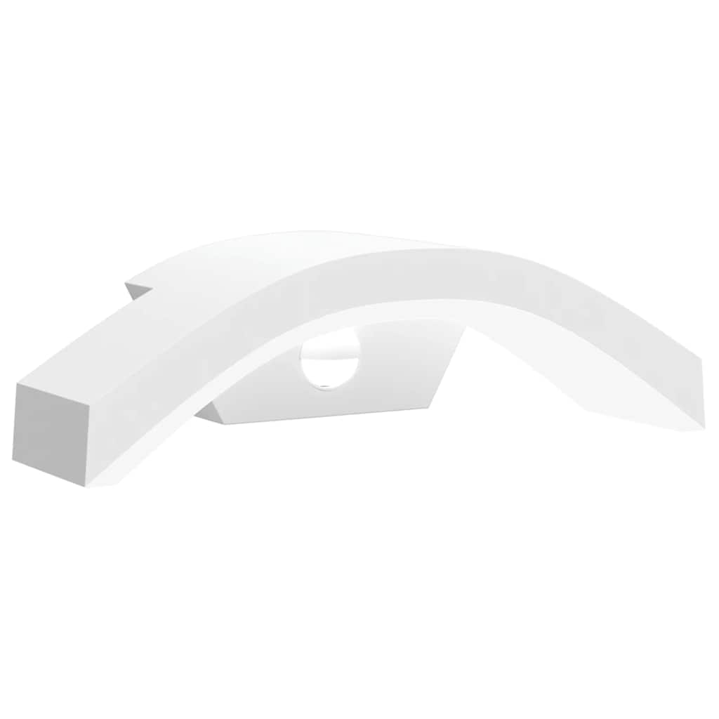 Vidaxx applique d'extérieur LED avec capteurs en fonte d'aluminium blanc