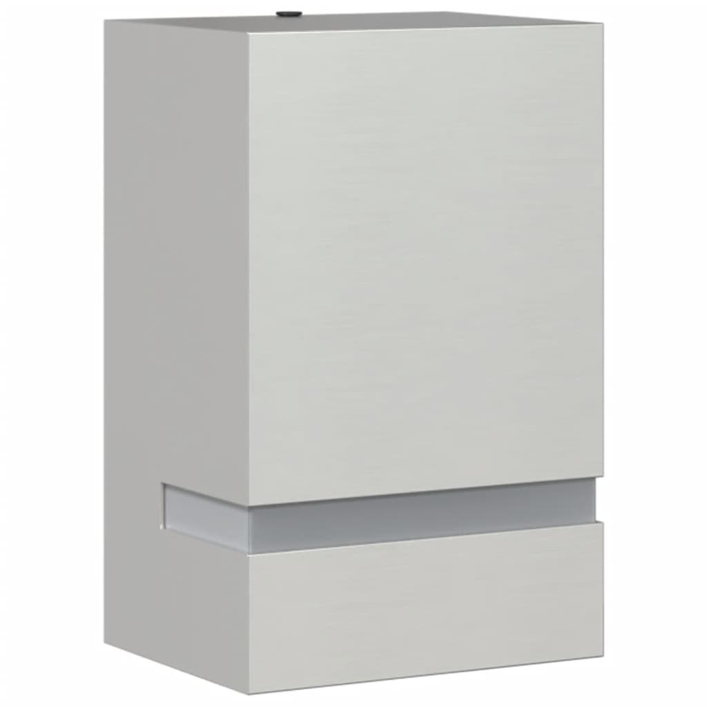 Vidaxx applique d'extérieur acier inoxydable argenté