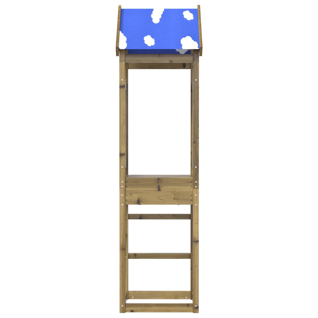 VidaXL Tour de jeu 52,5x46,5x208 cm bois de pin imprégné