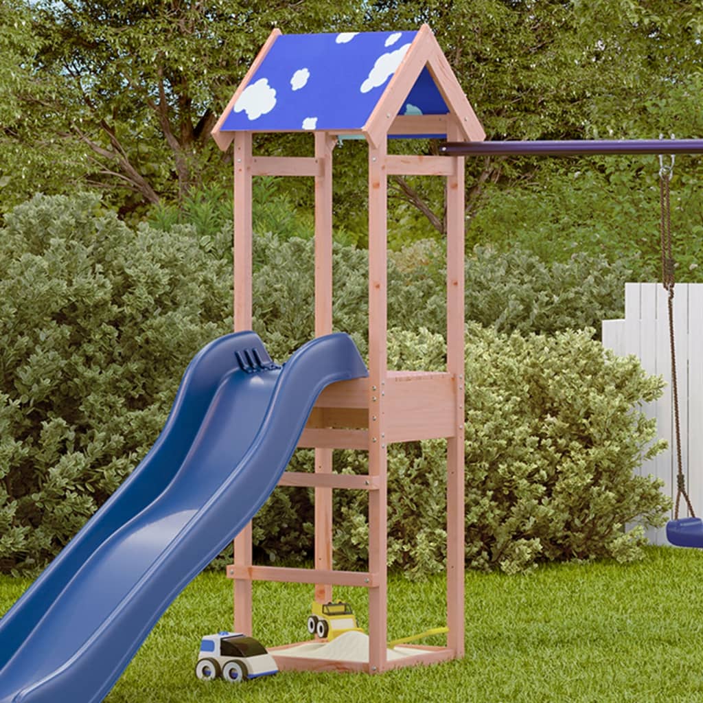 Tour de jeu Vidaxx 52,5x46,5x195 cm en bois de sapin de Douglas massif