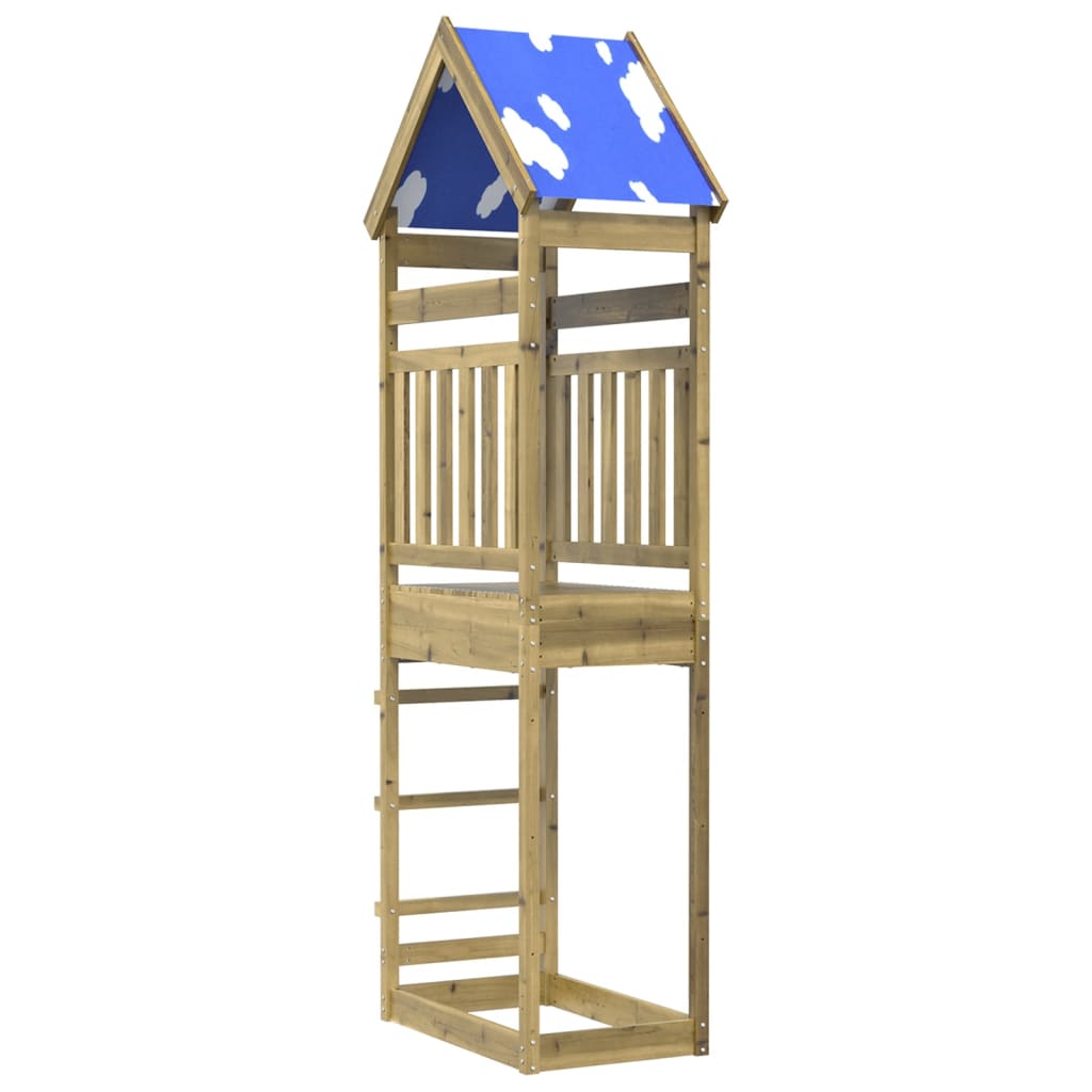 Tour de jeu Vidaxx 85x52,5x265 cm bois de pin imprégné
