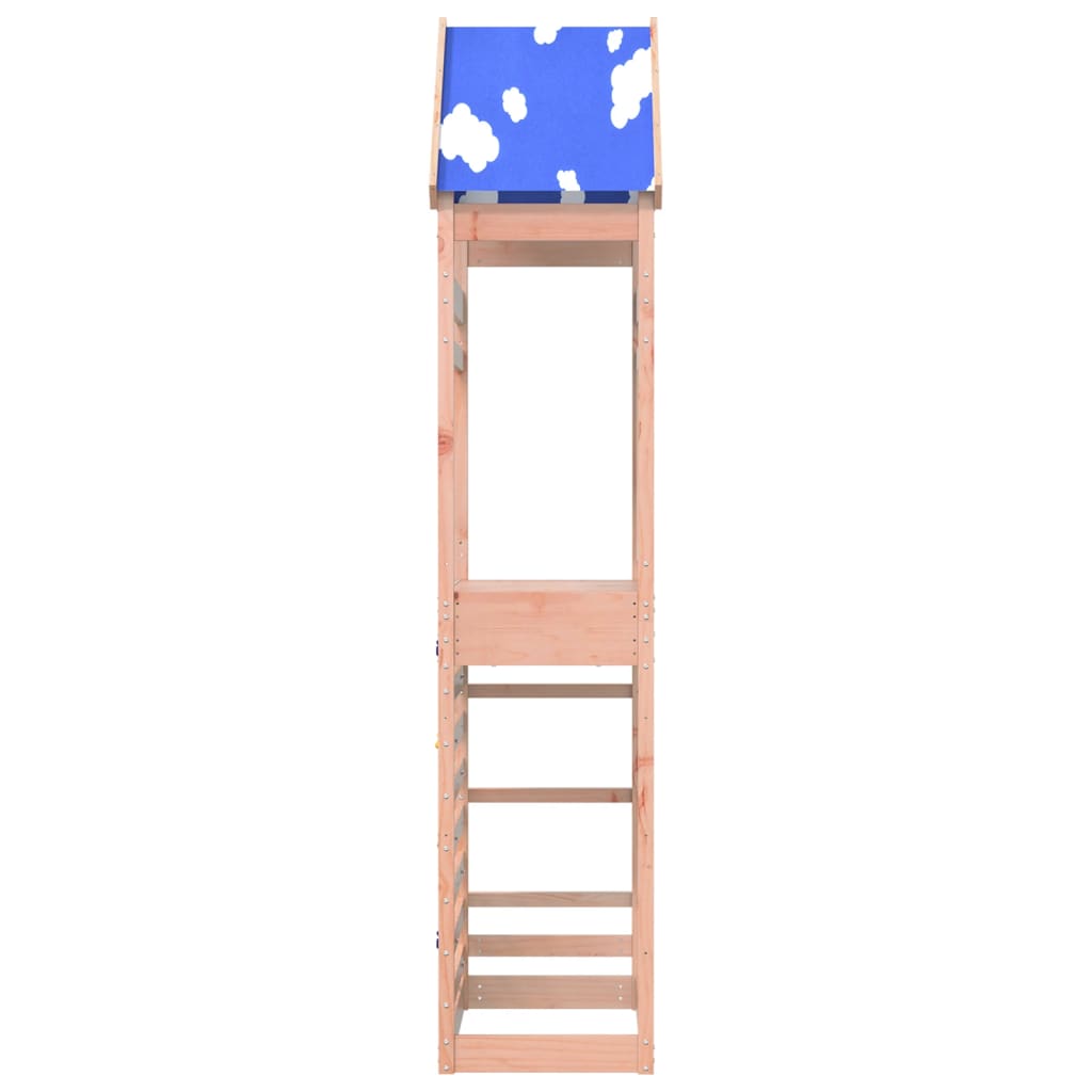 Tour de jeu Vidaxx avec mur d'escalade 85x52,5x265 cm pin douglas