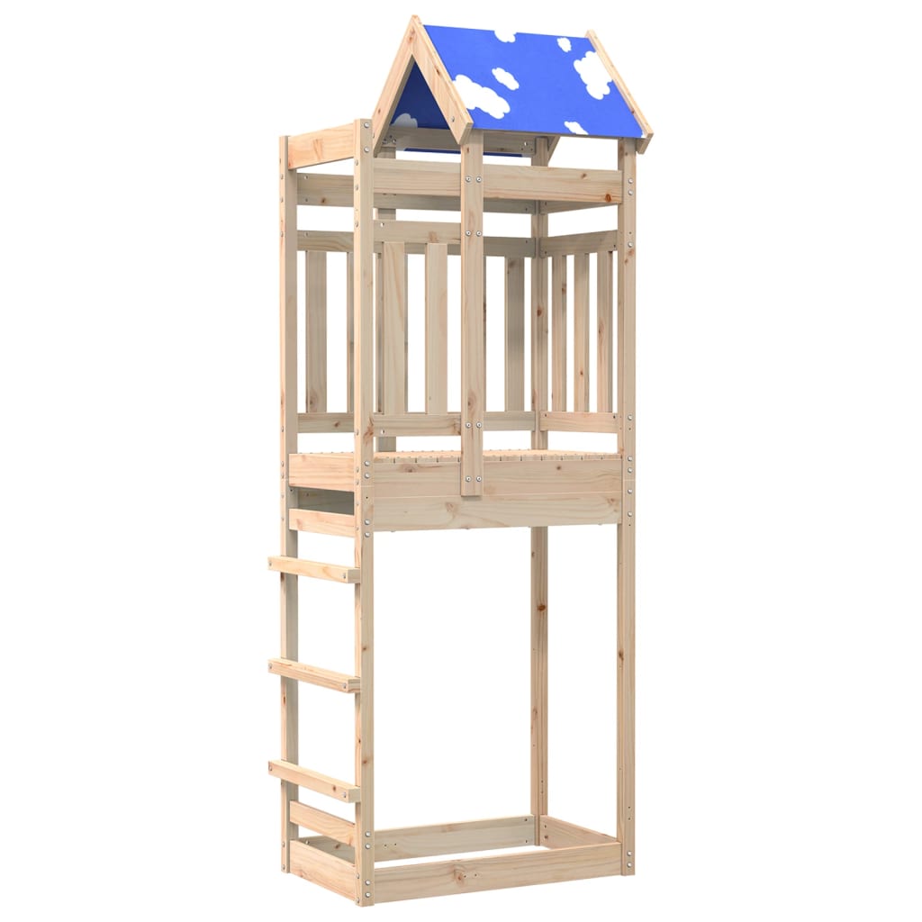 Tour de jeu Vidaxx 85x52,5x239 cm en bois de pin massif