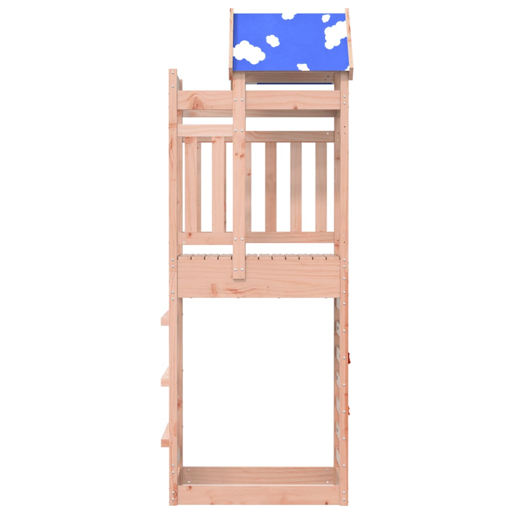 VidaXL Tour de jeu avec paroi rocheuse 85x52,5x239 cm pin douglas