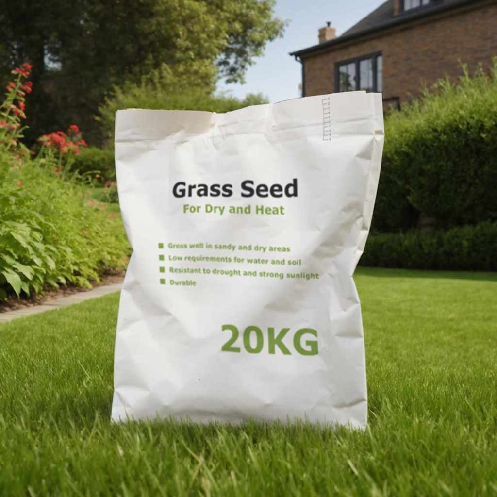 VidaXL Semences de gazon pour la sécheresse et la chaleur 20 kg