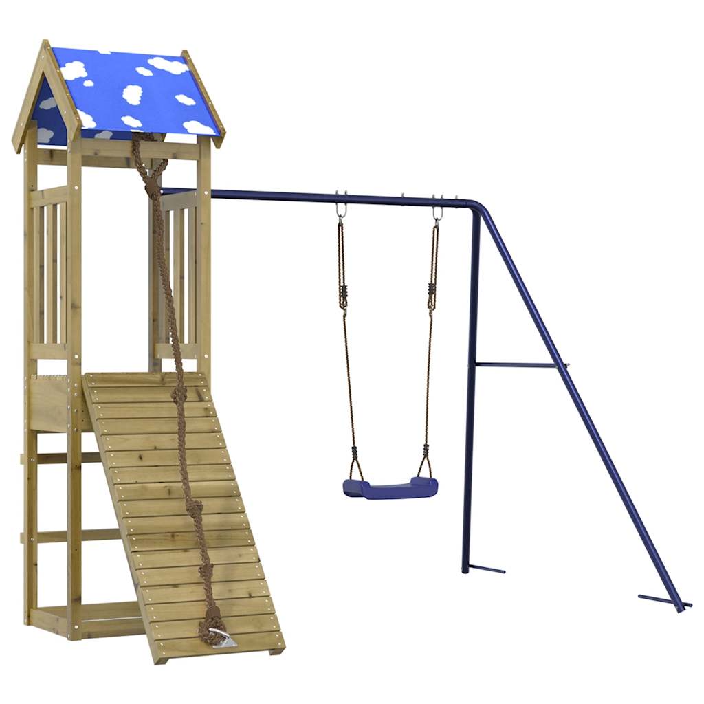 VidaXL Playhouse bois de pin imprégné