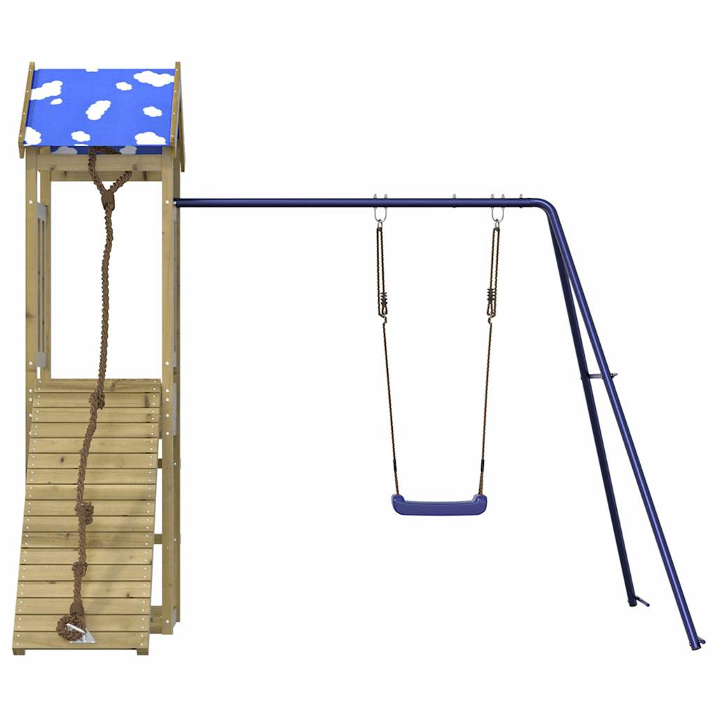 VidaXL Playhouse bois de pin imprégné