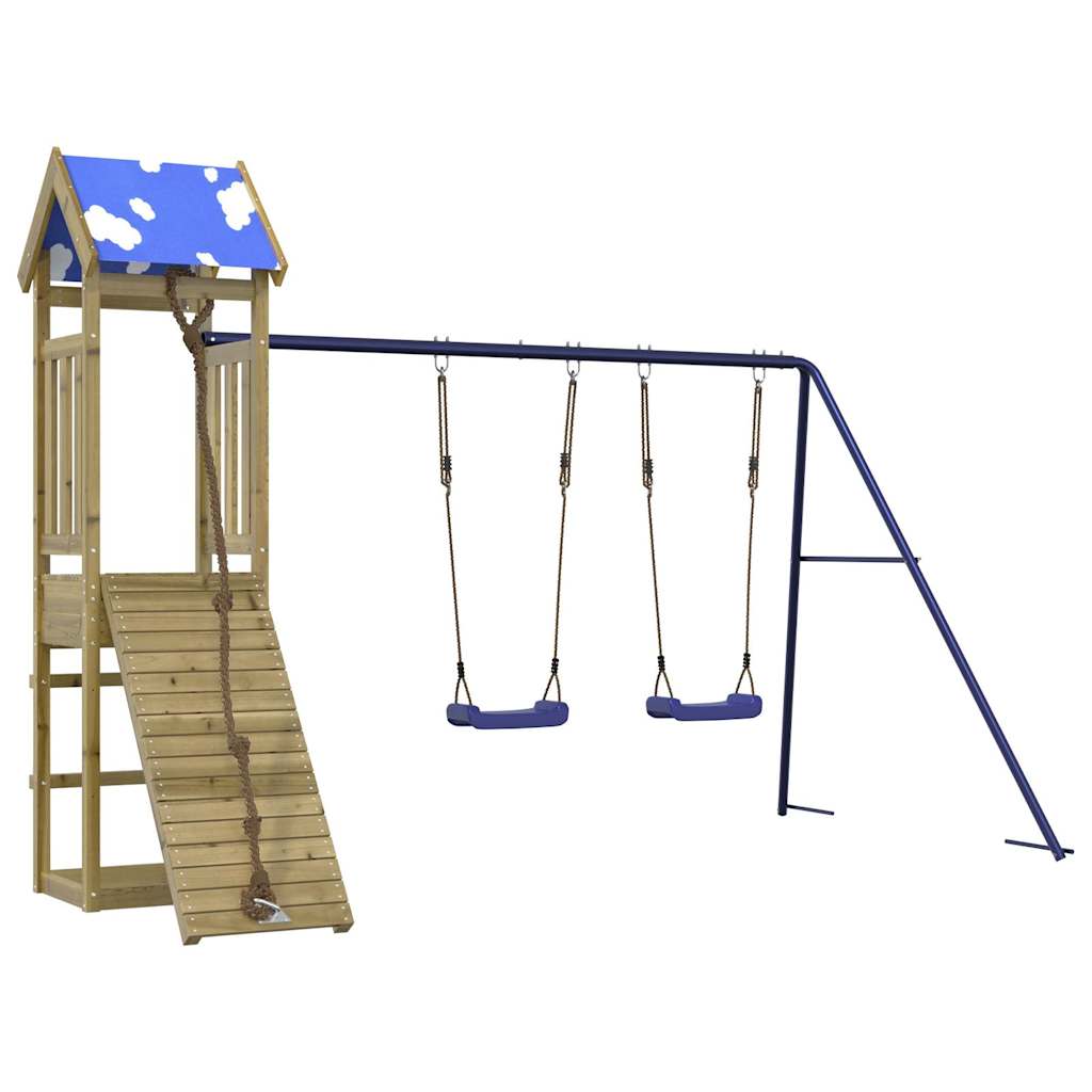 VidaXL Playhouse bois de pin imprégné
