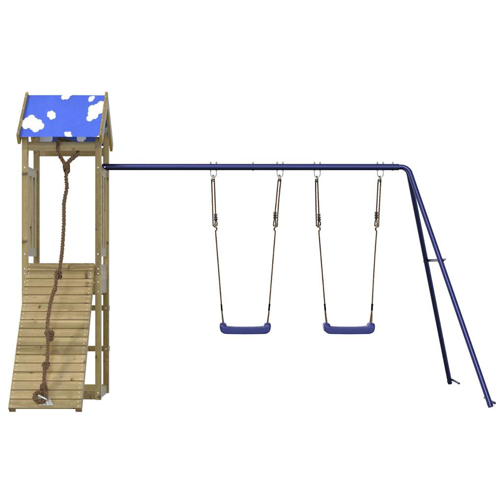 VidaXL Playhouse bois de pin imprégné
