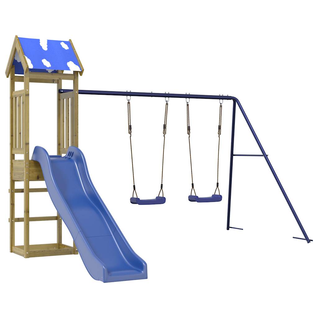 VidaXL Playhouse bois de pin imprégné