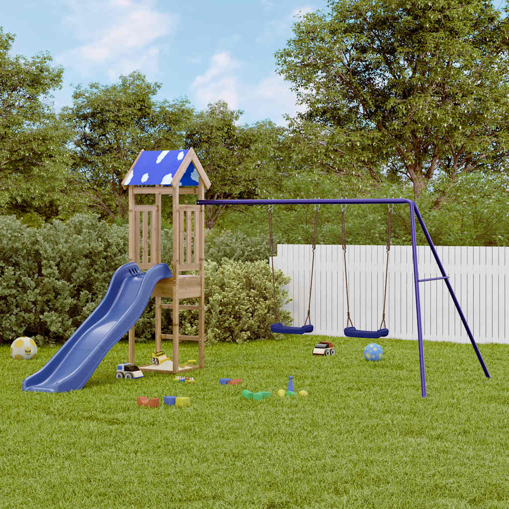 VidaXL Playhouse bois de pin imprégné