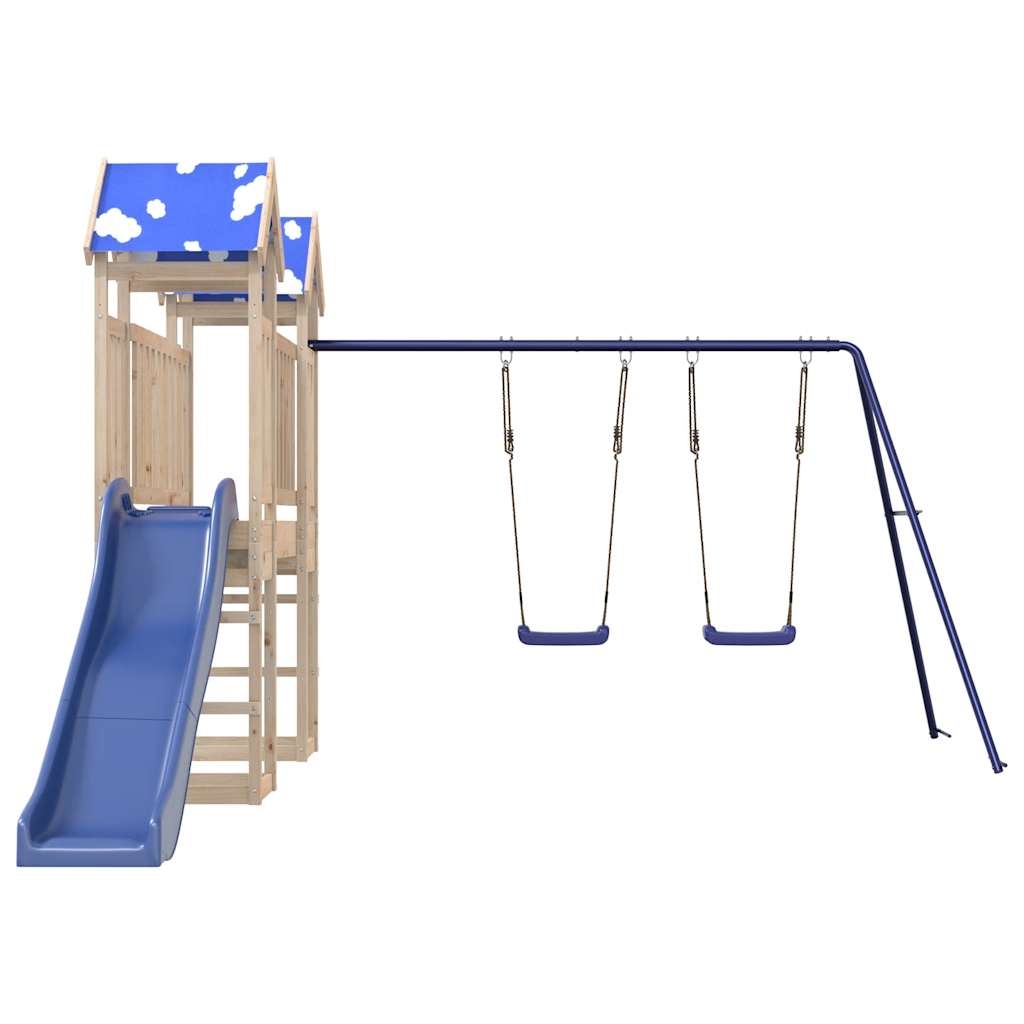 VidaXL Playhouse en bois de pin massif