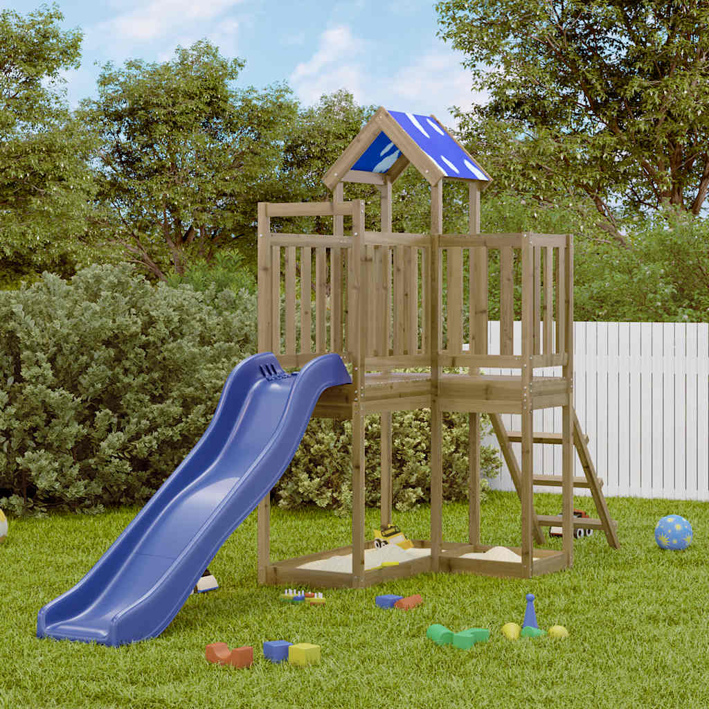 VidaXL Playhouse bois de pin imprégné