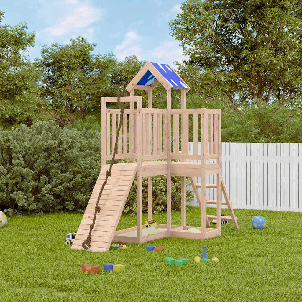 VidaXL Playhouse en bois de pin massif