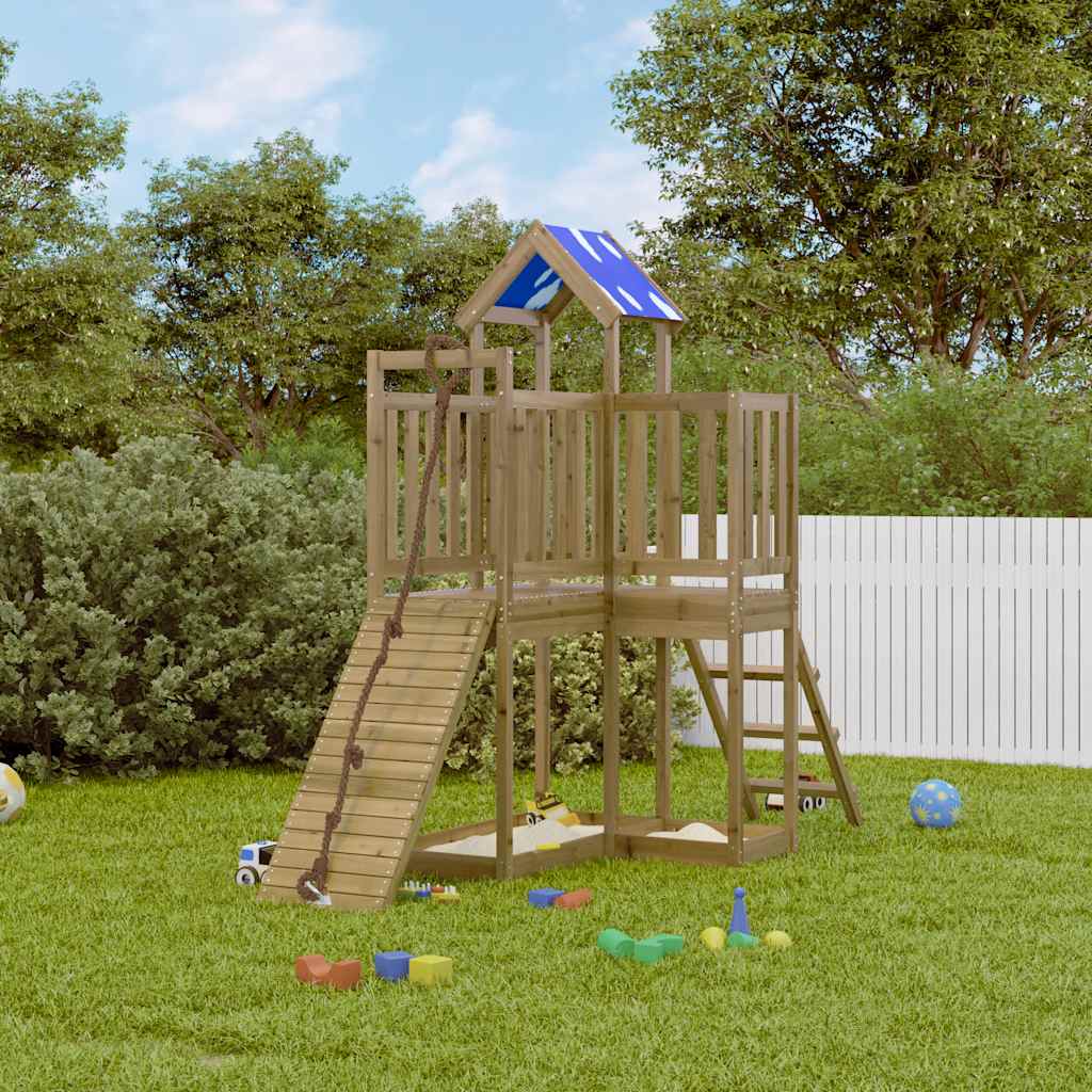 VidaXL Playhouse bois de pin imprégné