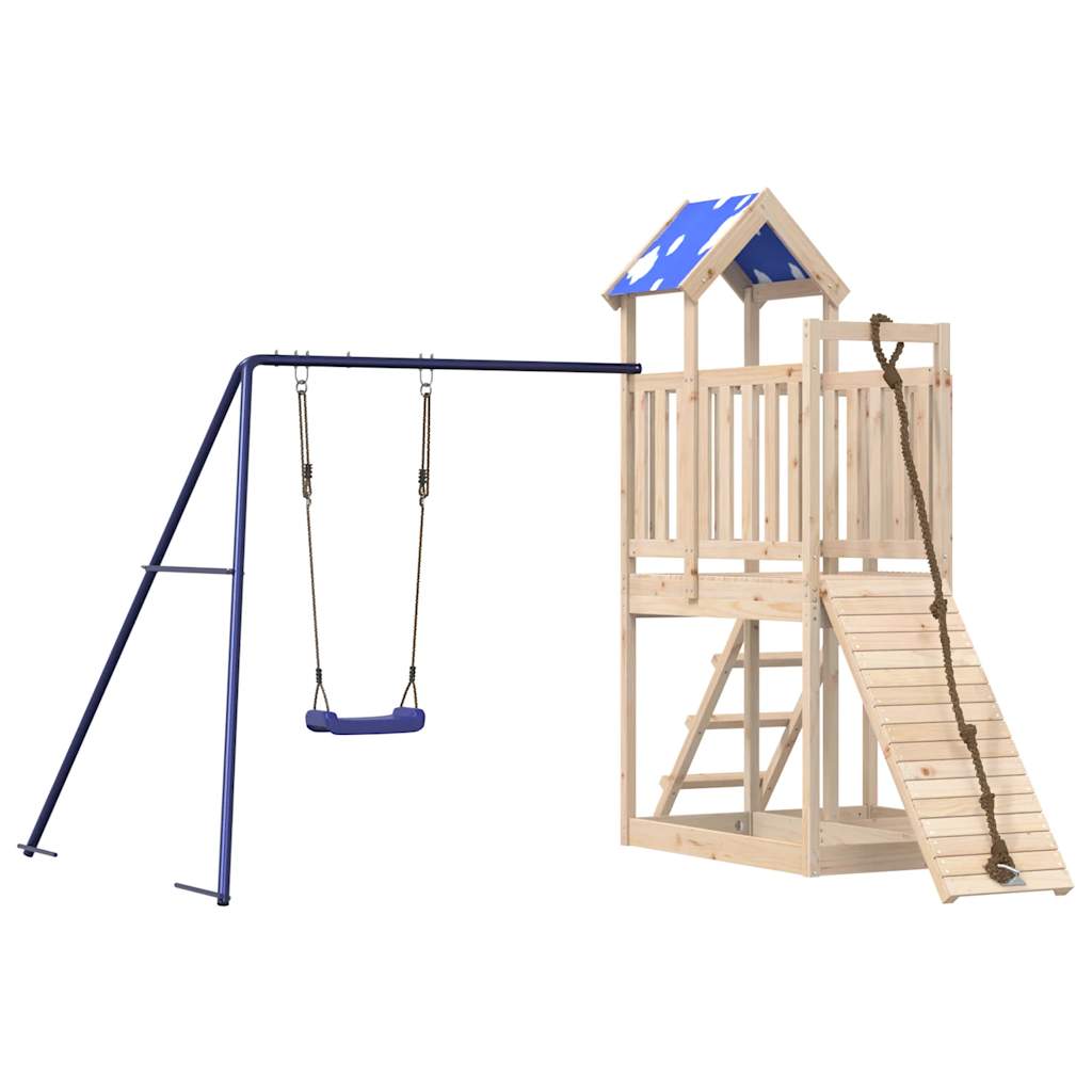 VidaXL Playhouse en bois de pin massif