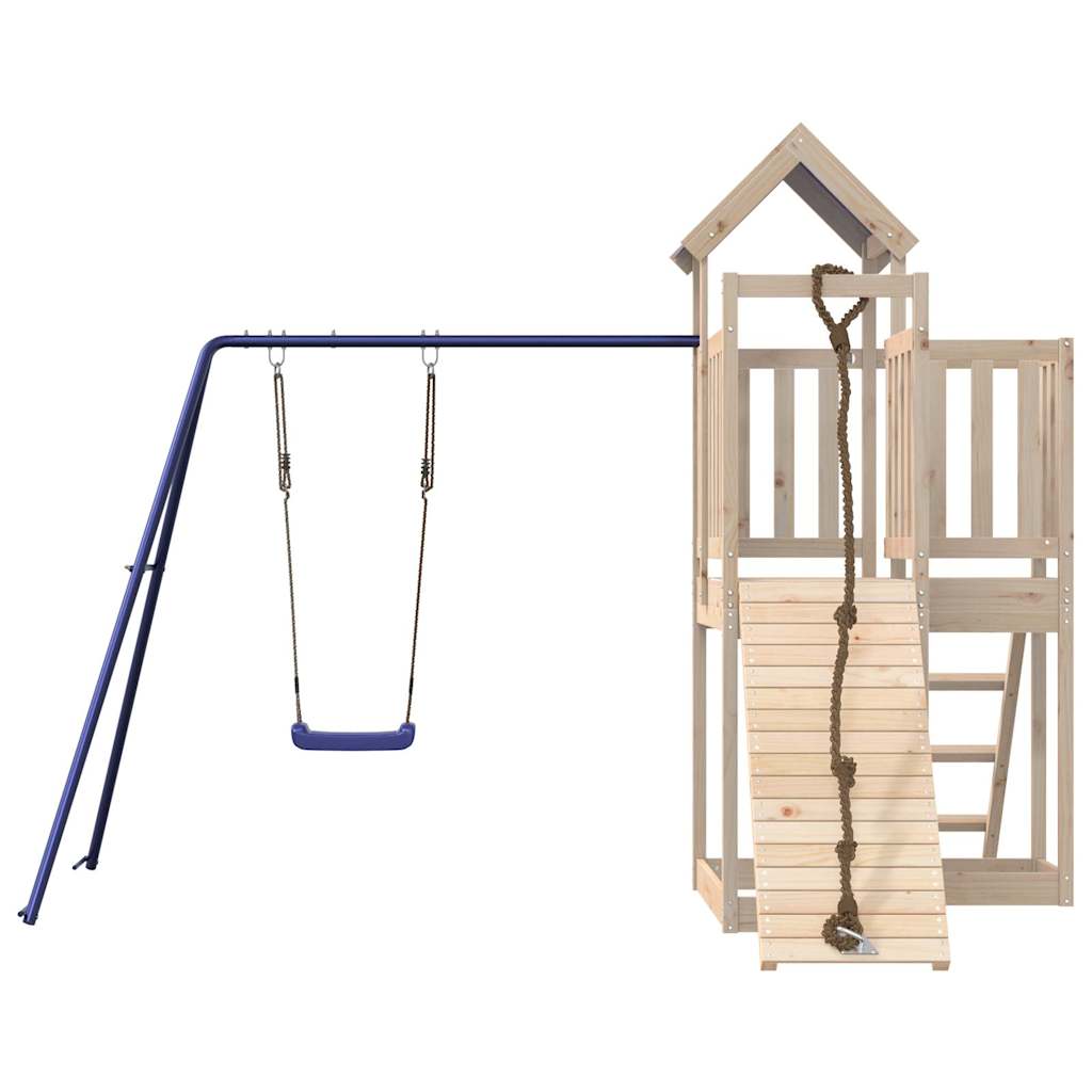 VidaXL Playhouse en bois de pin massif