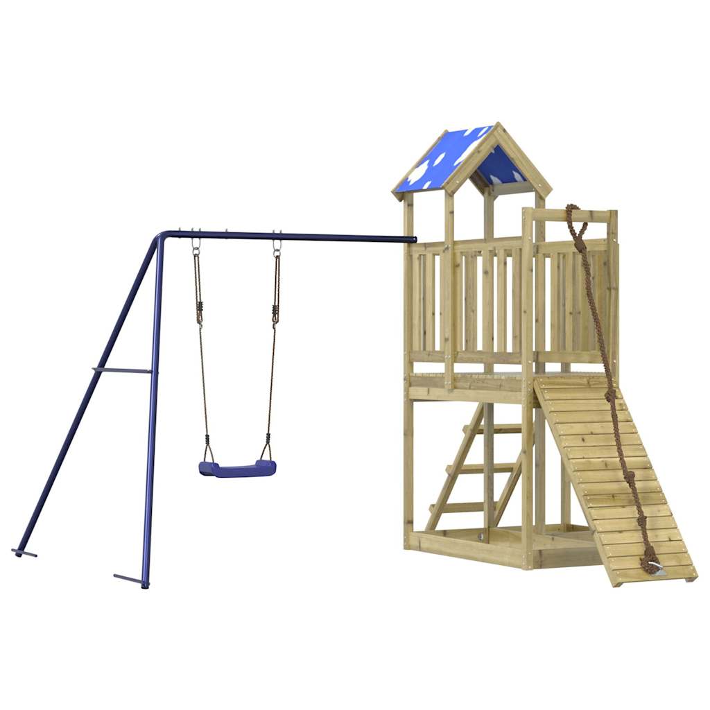 VidaXL Playhouse bois de pin imprégné