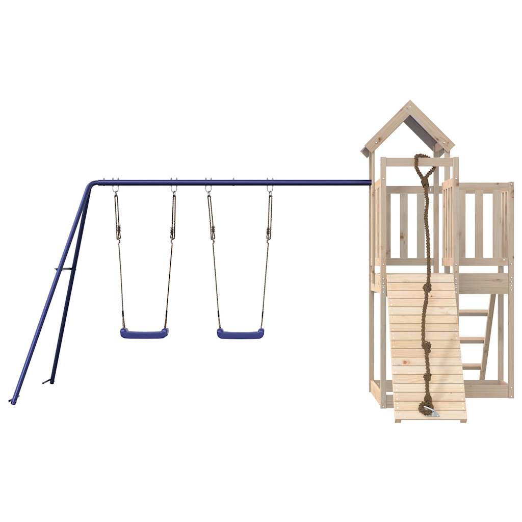 VidaXL Playhouse en bois de pin massif