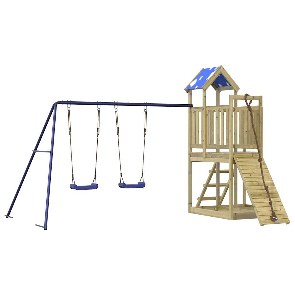 VidaXL Playhouse bois de pin imprégné