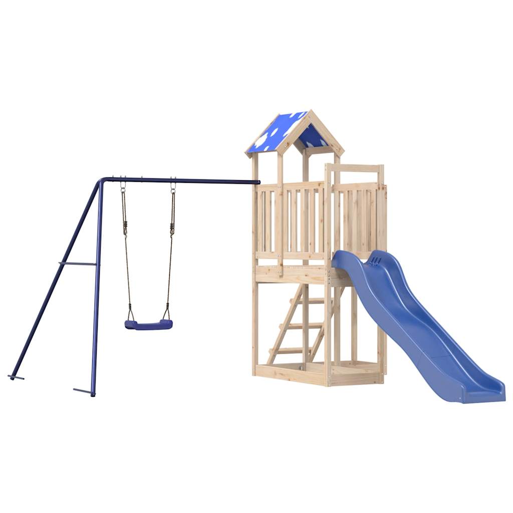 VidaXL Playhouse en bois de pin massif