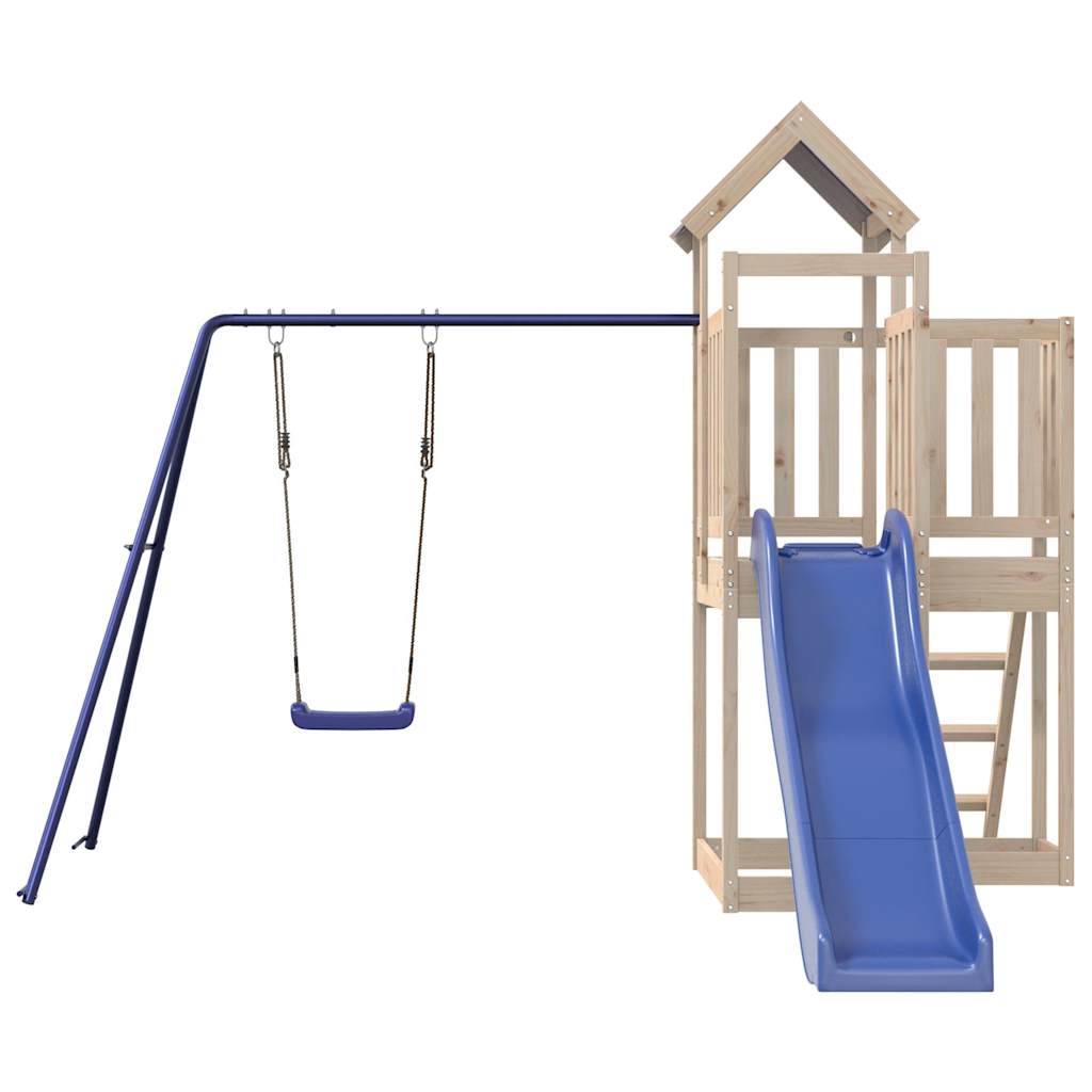 VidaXL Playhouse en bois de pin massif