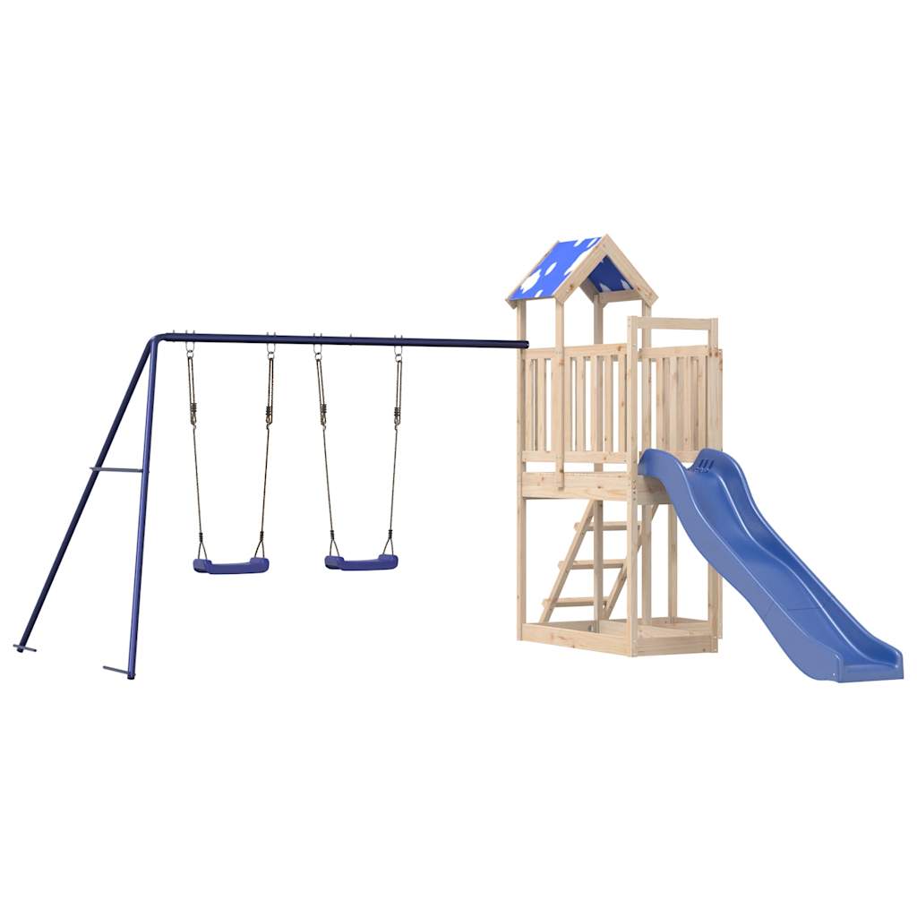 VidaXL Playhouse en bois de pin massif
