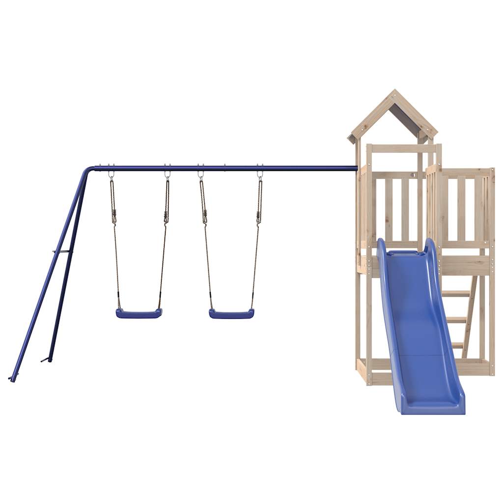 VidaXL Playhouse en bois de pin massif