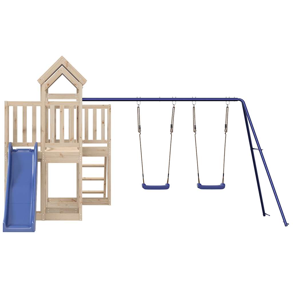 VidaXL Playhouse en bois de pin massif