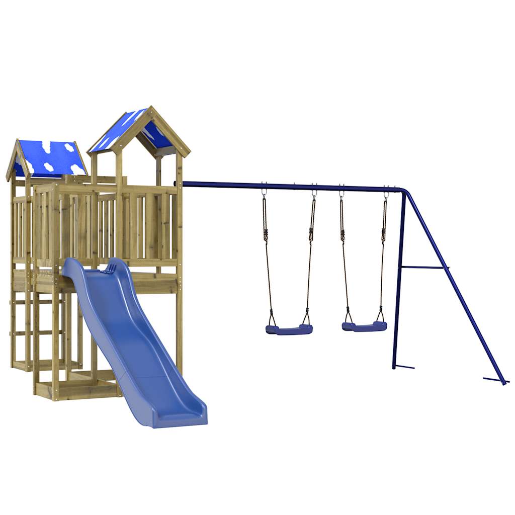 VidaXL Playhouse bois de pin imprégné