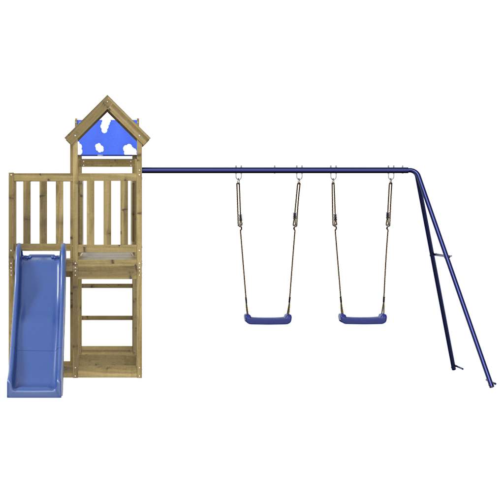 VidaXL Playhouse bois de pin imprégné