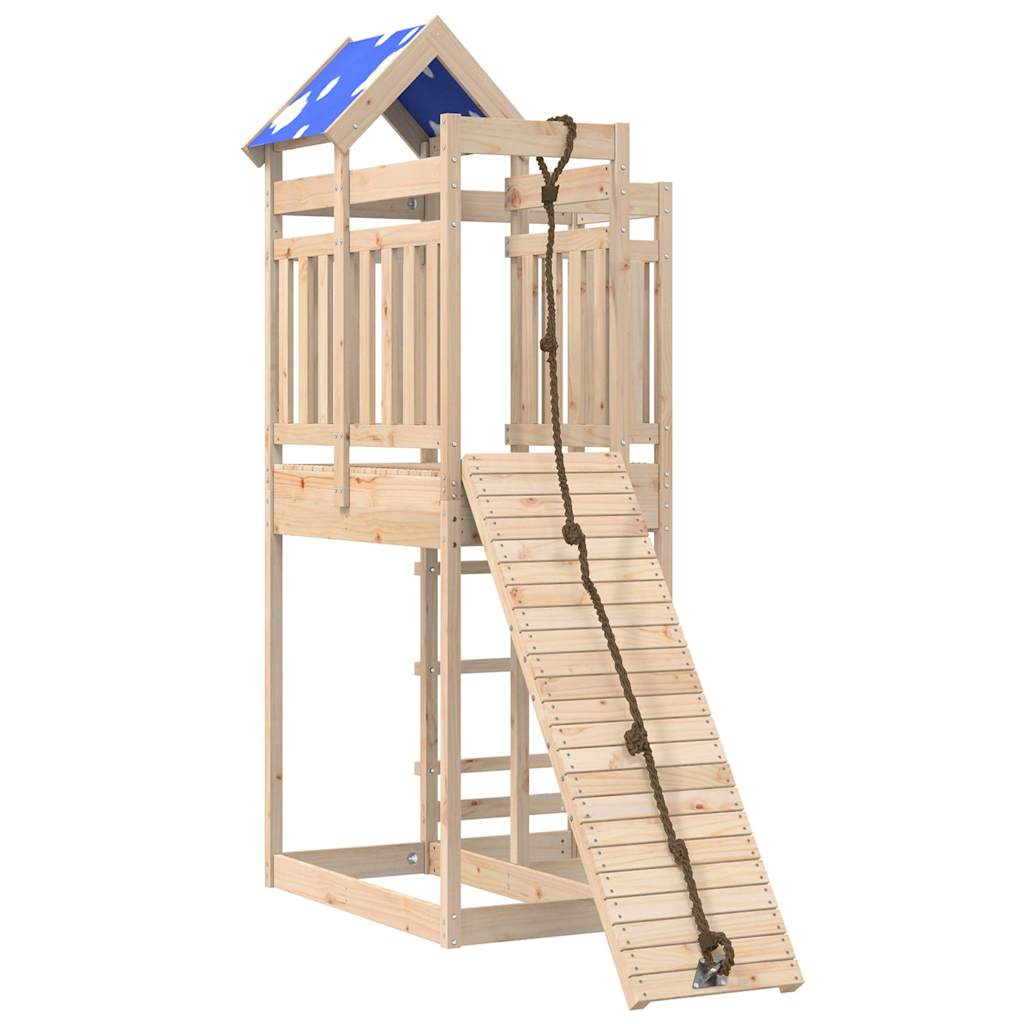 VidaXL Playhouse en bois de pin massif