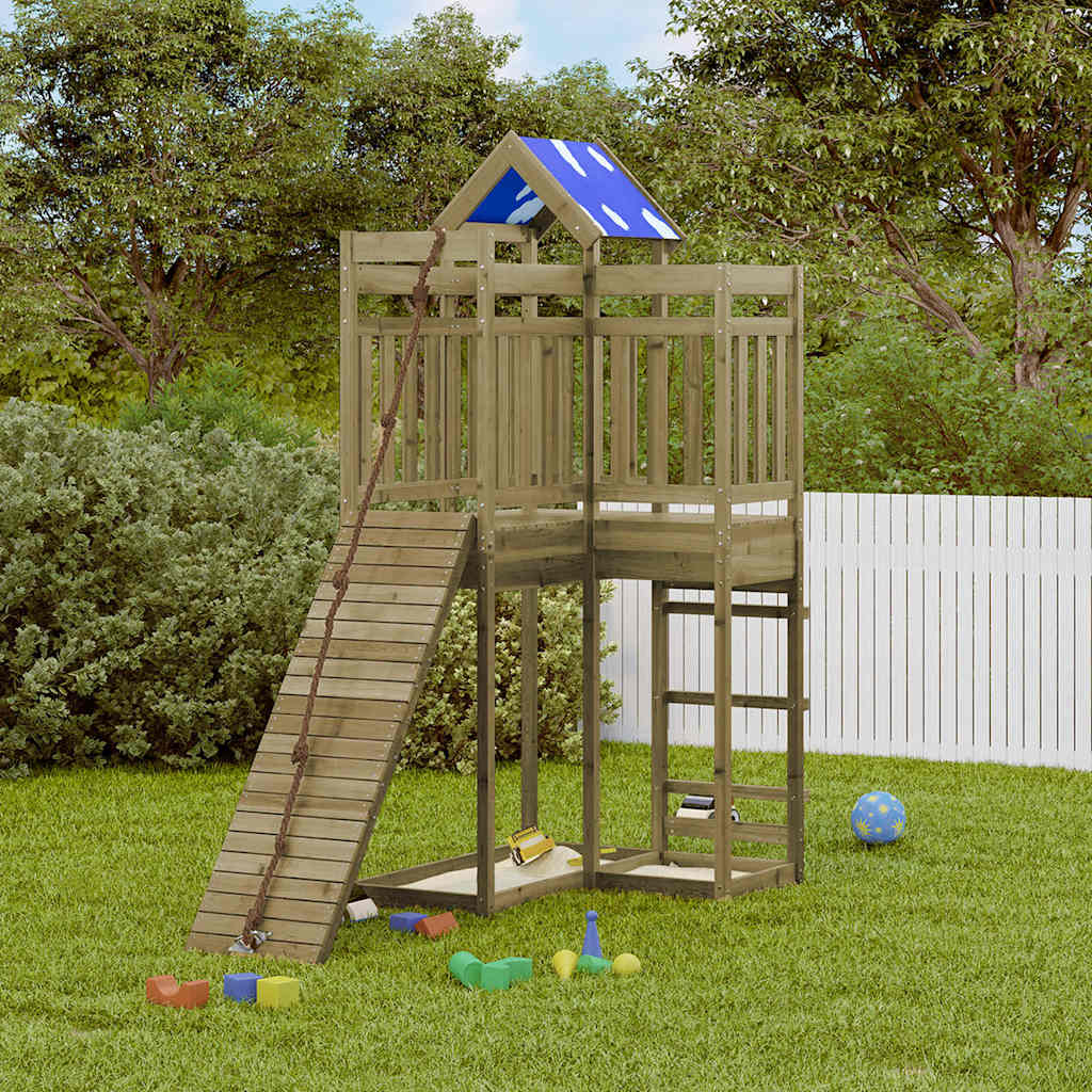 VidaXL Playhouse bois de pin imprégné