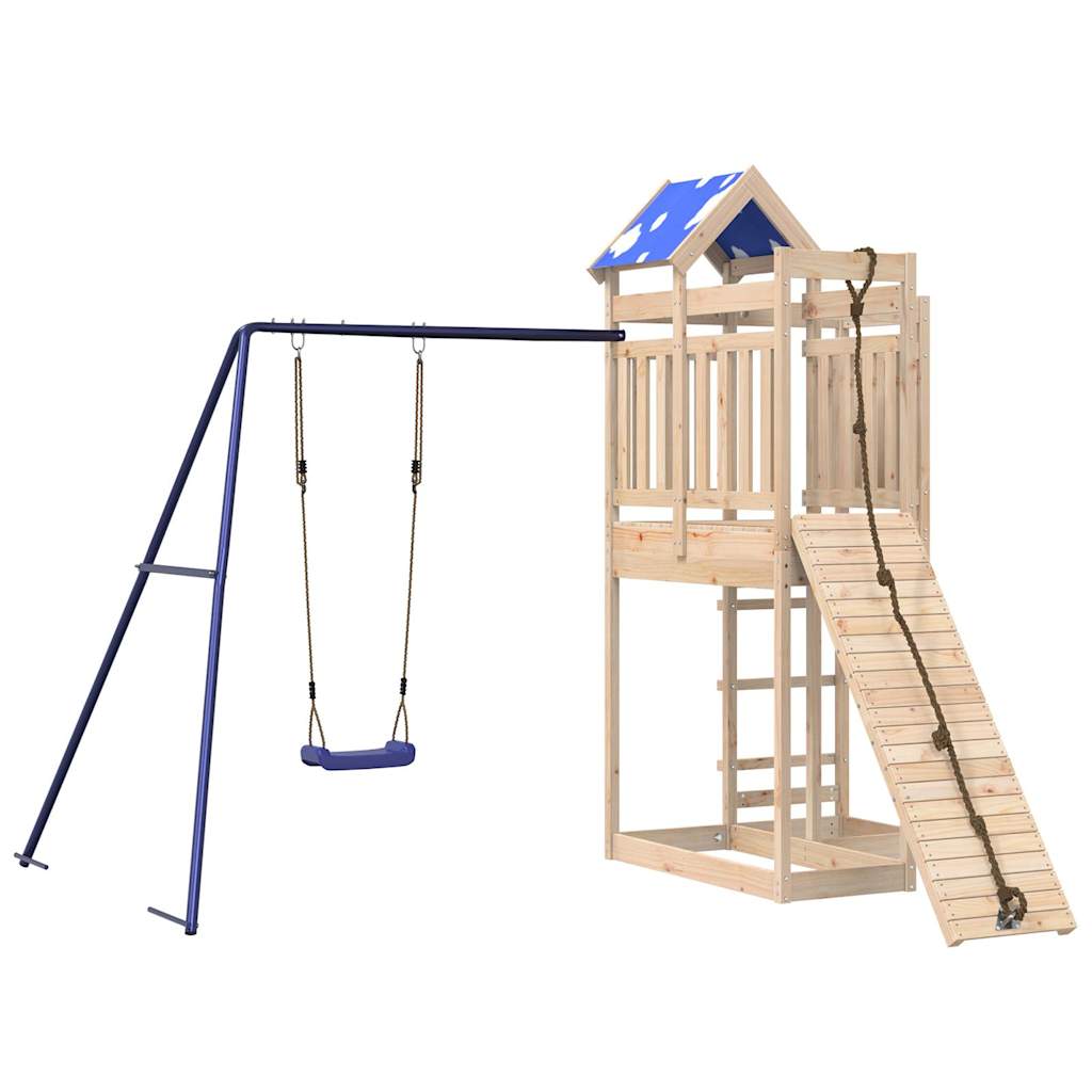 VidaXL Playhouse en bois de pin massif