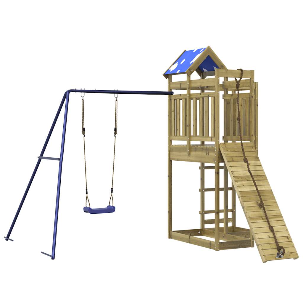 VidaXL Playhouse bois de pin imprégné