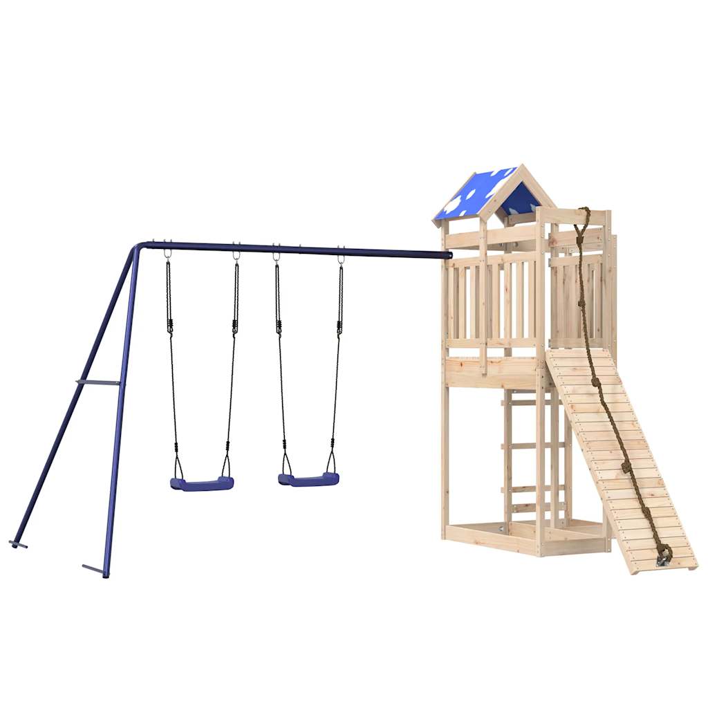 VidaXL Playhouse en bois de pin massif