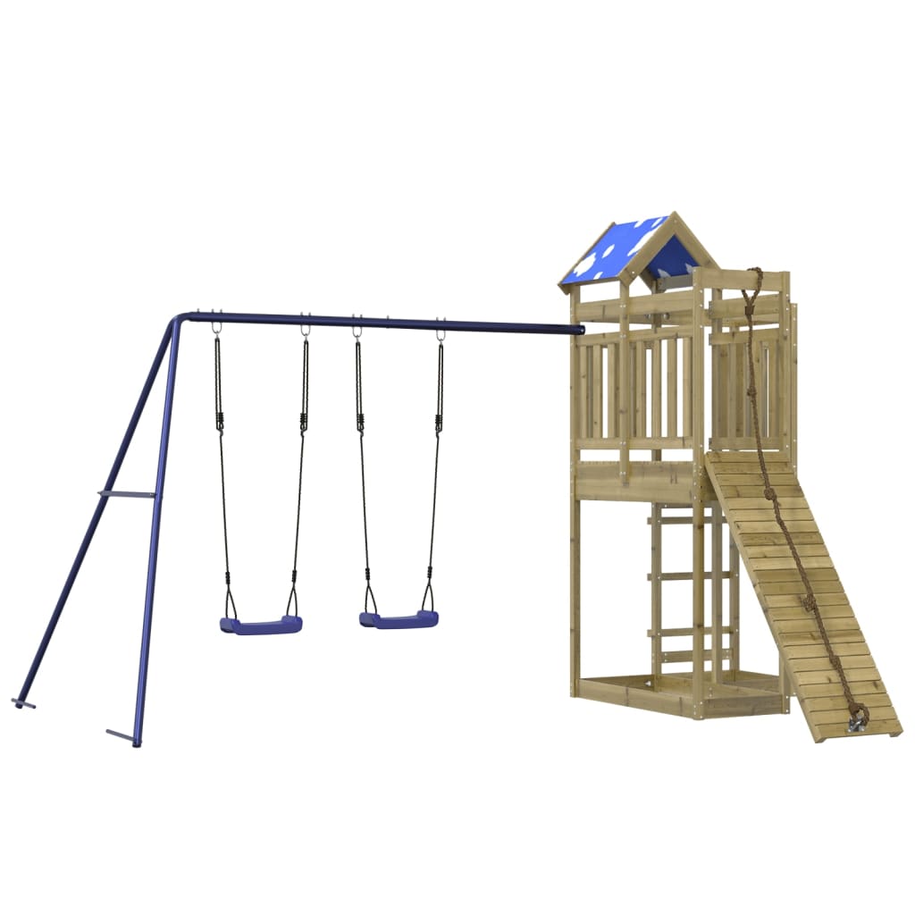 VidaXL Playhouse bois de pin imprégné