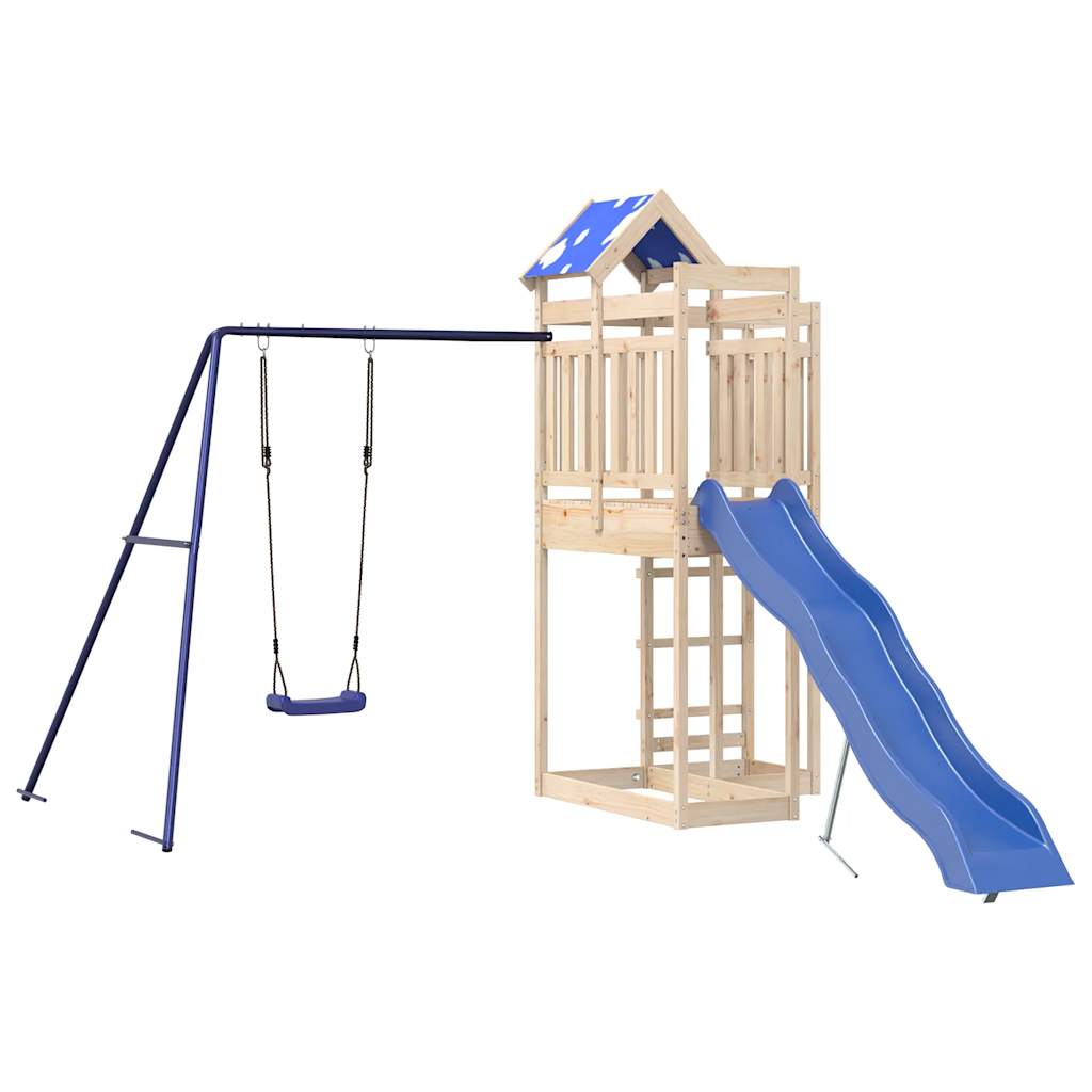 VidaXL Playhouse en bois de pin massif