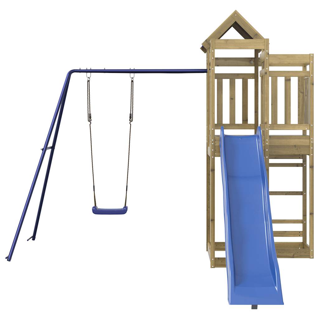 VidaXL Playhouse bois de pin imprégné