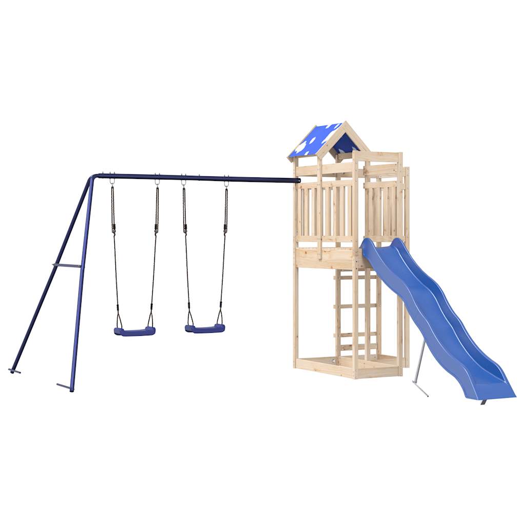 VidaXL Playhouse en bois de pin massif