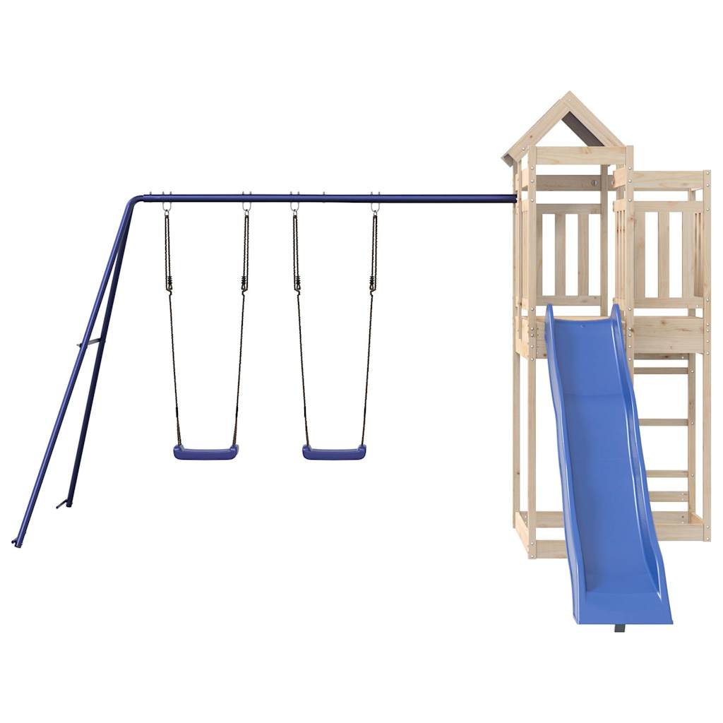 VidaXL Playhouse en bois de pin massif