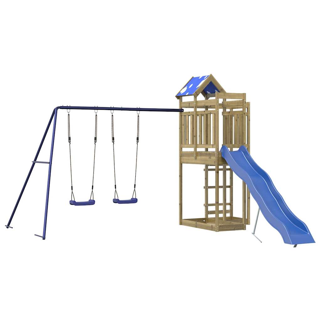 VidaXL Playhouse bois de pin imprégné
