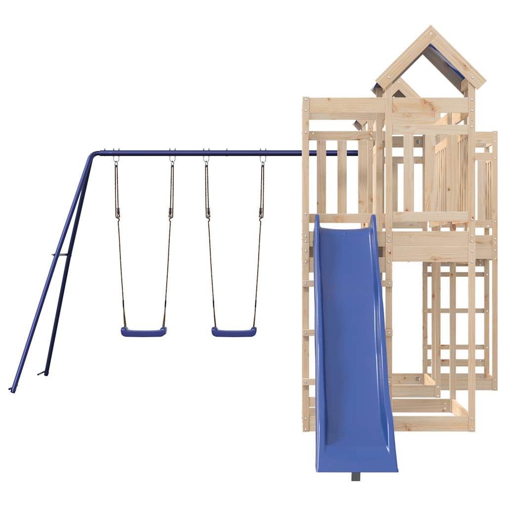 VidaXL Playhouse en bois de pin massif