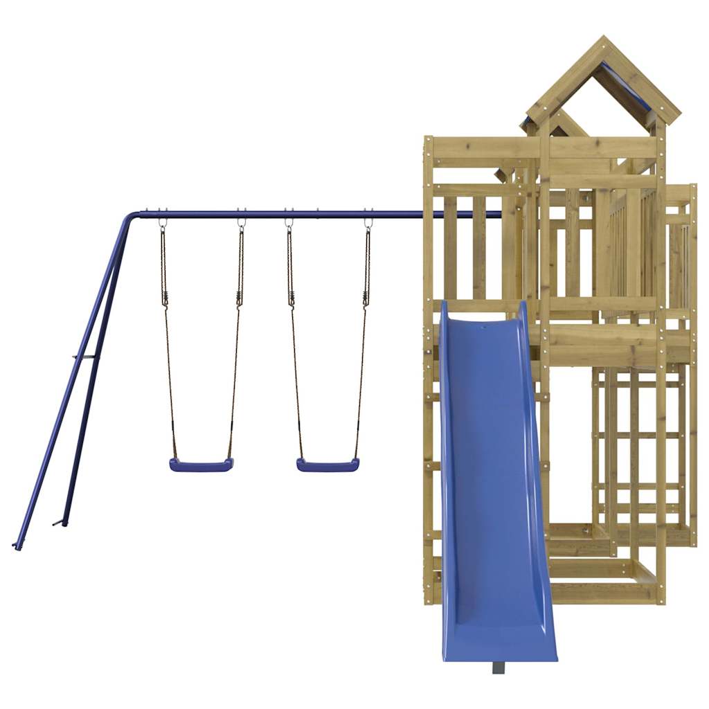 VidaXL Playhouse bois de pin imprégné