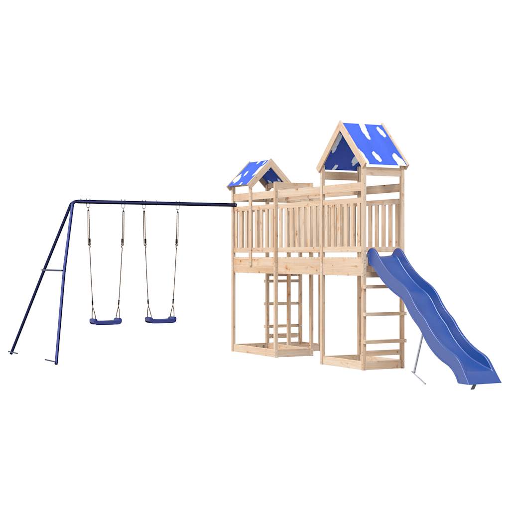 VidaXL Playhouse en bois de pin massif