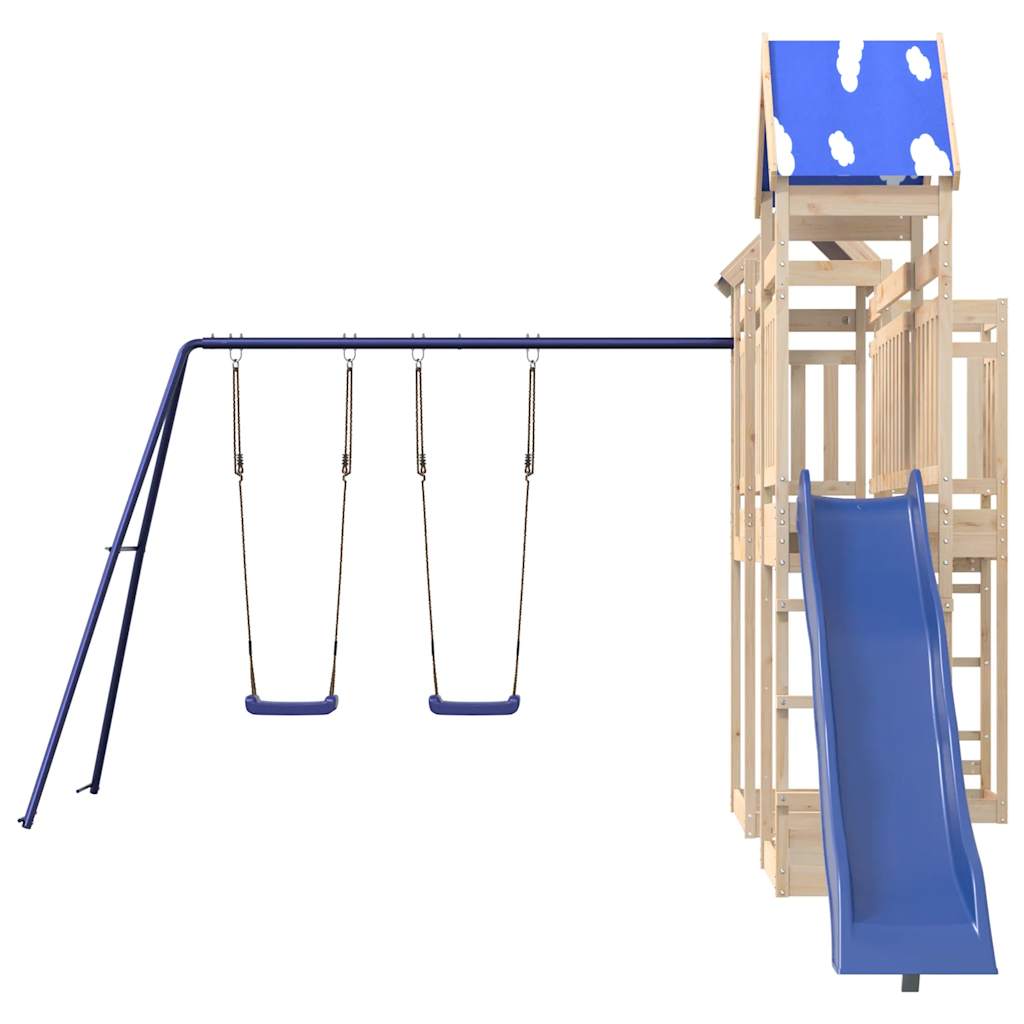 VidaXL Playhouse en bois de pin massif