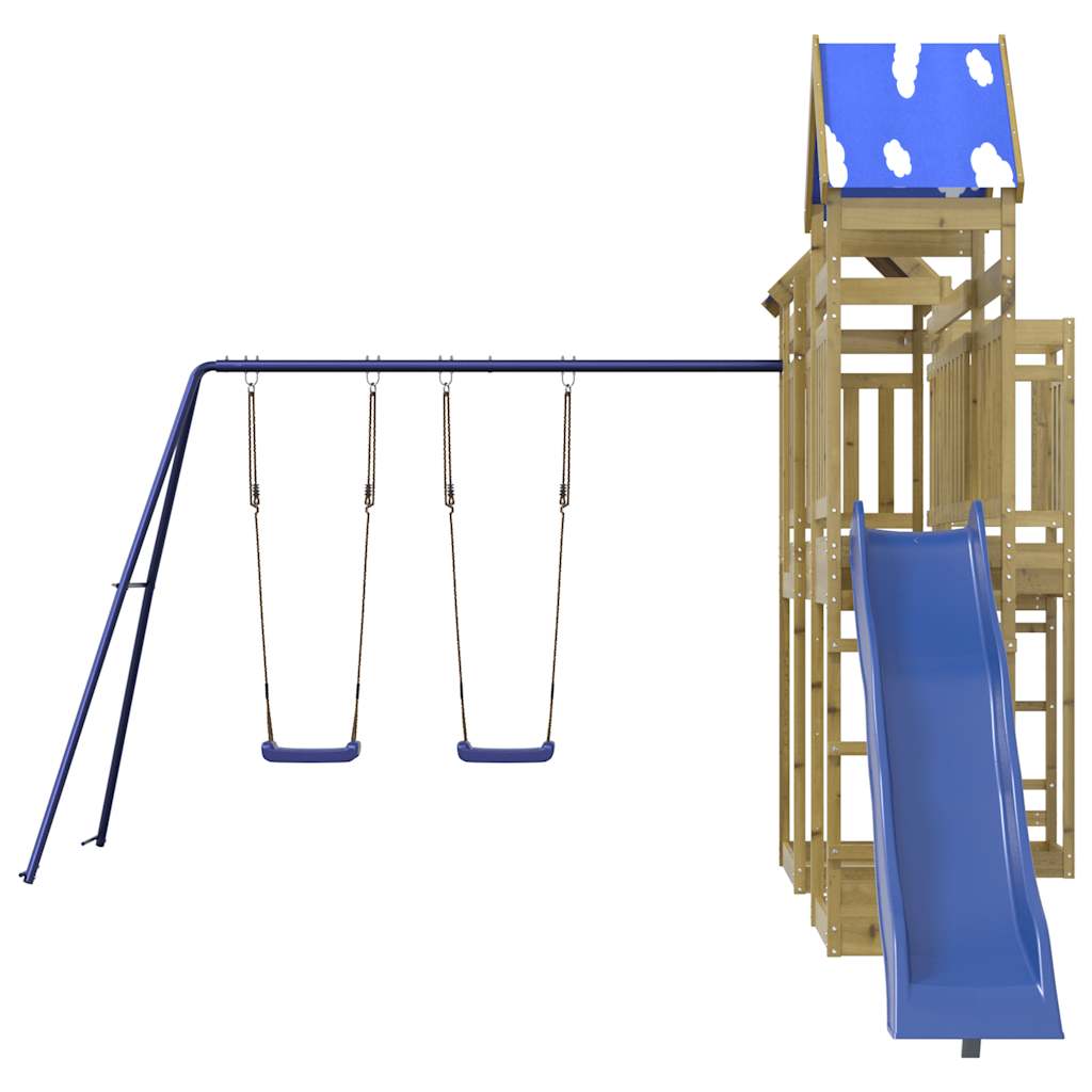 VidaXL Playhouse bois de pin imprégné