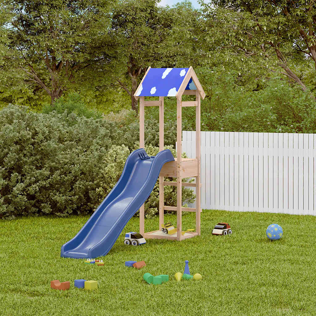 VidaXL Playhouse en bois de pin massif