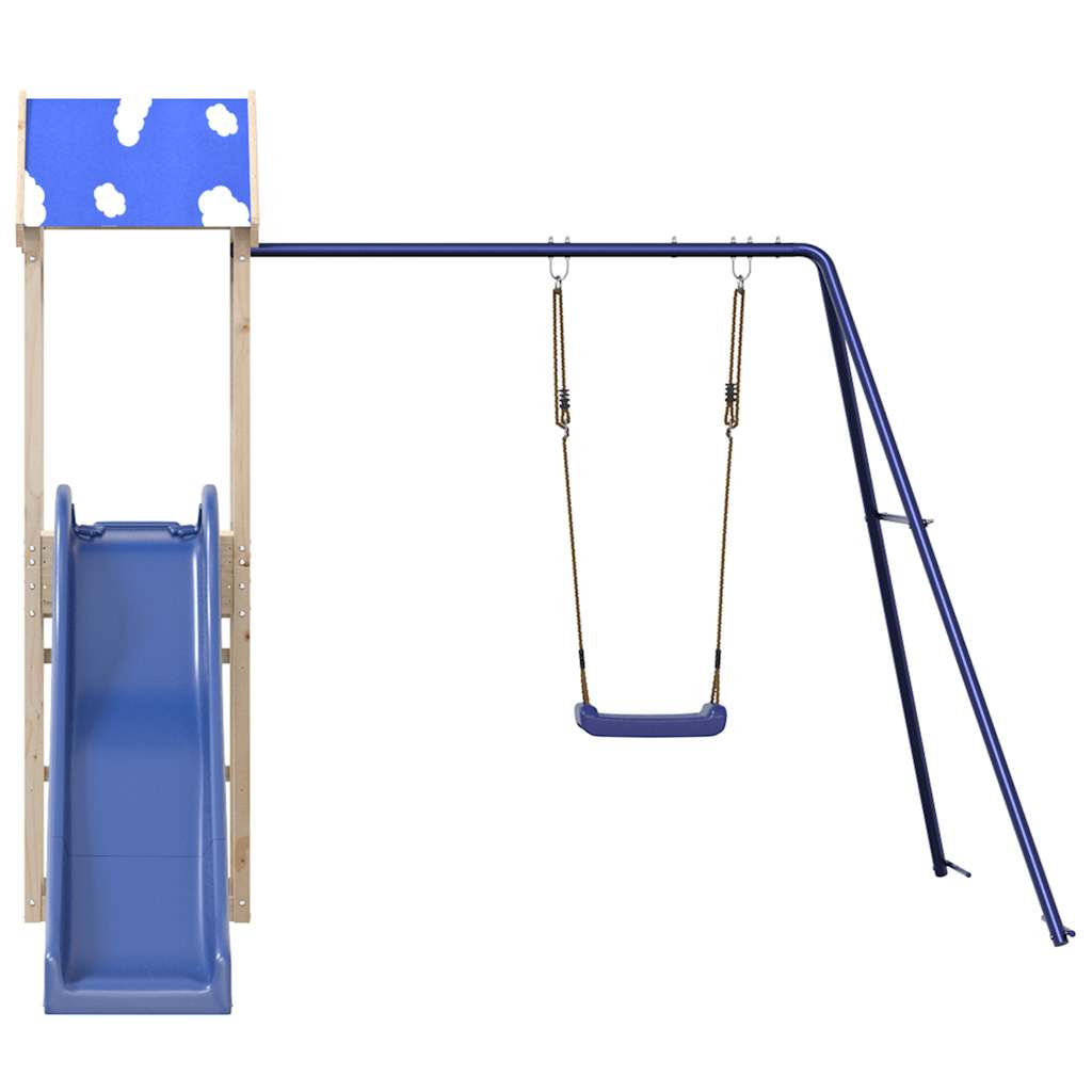 VidaXL Playhouse en bois de pin massif
