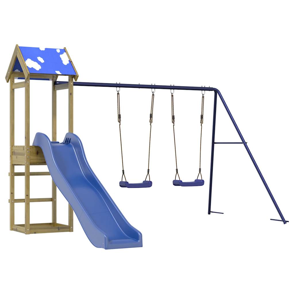VidaXL Playhouse bois de pin imprégné